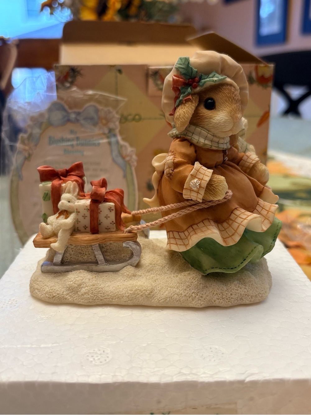Enesco "My Blushing Bunnies"  "The Gift of Friendship is Never Far Behind”